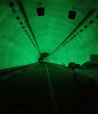 隧道蓄能发光涂料