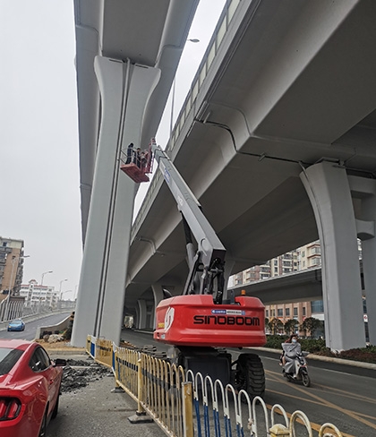 南昌洪都高架清水混凝土保护剂涂装